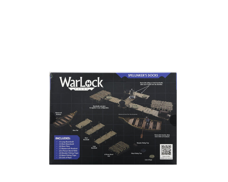 WarLock Tiles: Accessory - Spelunker's Docks from WizKids image 19