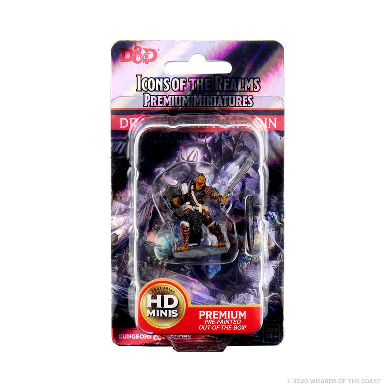 Dungeons & Dragons: Icons of the Realms Premium Figures W02 Dragonborn Female Paladin from WizKids image 5