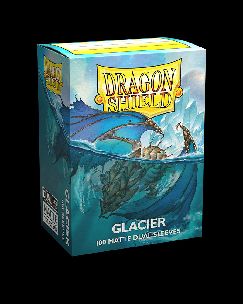 Dragon Shields: (100) Matte Dual - Glacier from Arcane Tinmen image 10