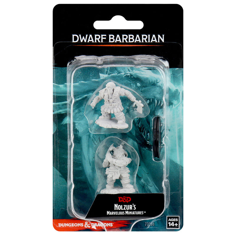 Dungeons & Dragons Nolzur's Marvelous Unpainted Miniatures: W06 Dwarf Male Barbarian from WizKids image 5