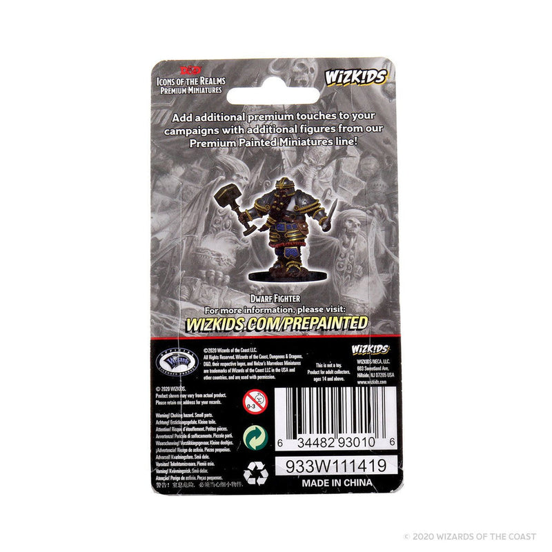 Dungeons & Dragons: Icons of the Realms Premium Figures W02 Dwarf Male Fighter from WizKids image 6