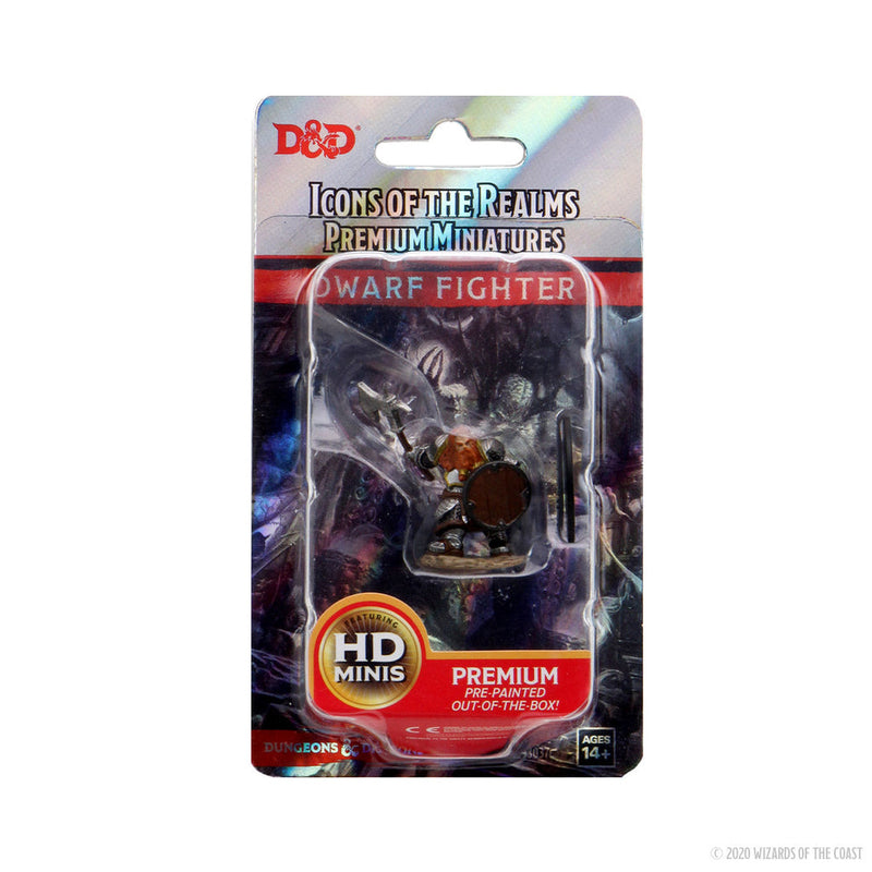 Dungeons & Dragons: Icons of the Realms Premium Figures W05 Dwarf Fighter Male from WizKids image 5