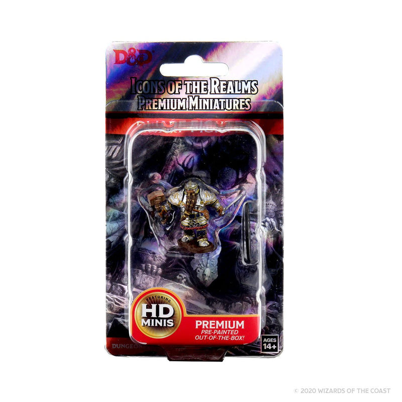 Dungeons & Dragons: Icons of the Realms Premium Figures W02 Dwarf Male Fighter from WizKids image 5