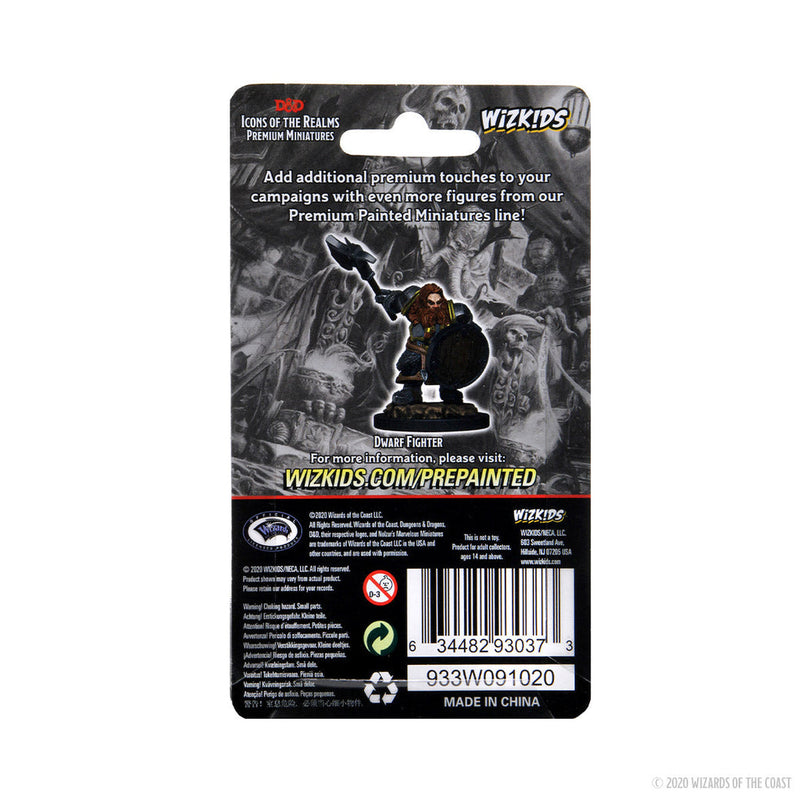Dungeons & Dragons: Icons of the Realms Premium Figures W05 Dwarf Fighter Male from WizKids image 6