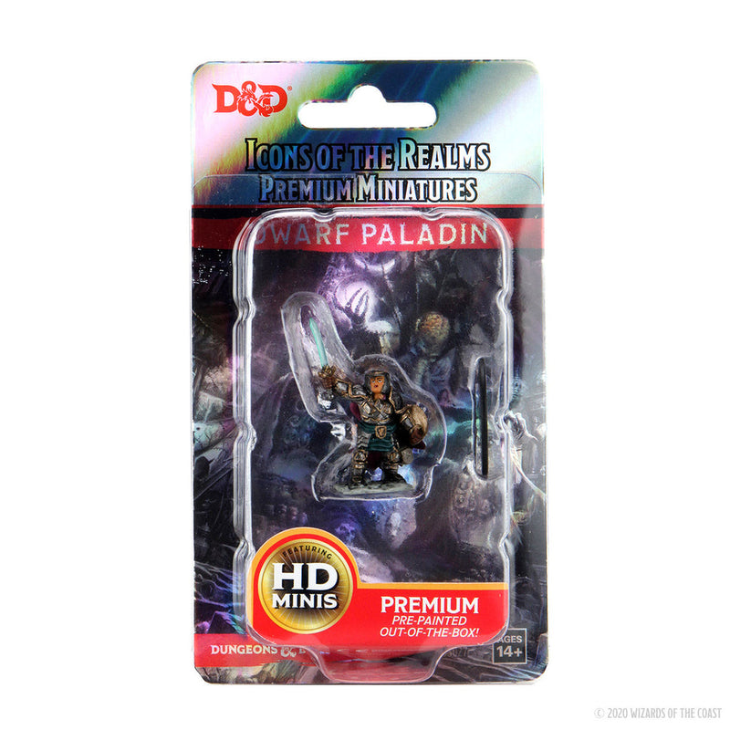 Dungeons & Dragons: Icons of the Realms Premium Figures W04 Dwarf Paladin Female from WizKids image 5
