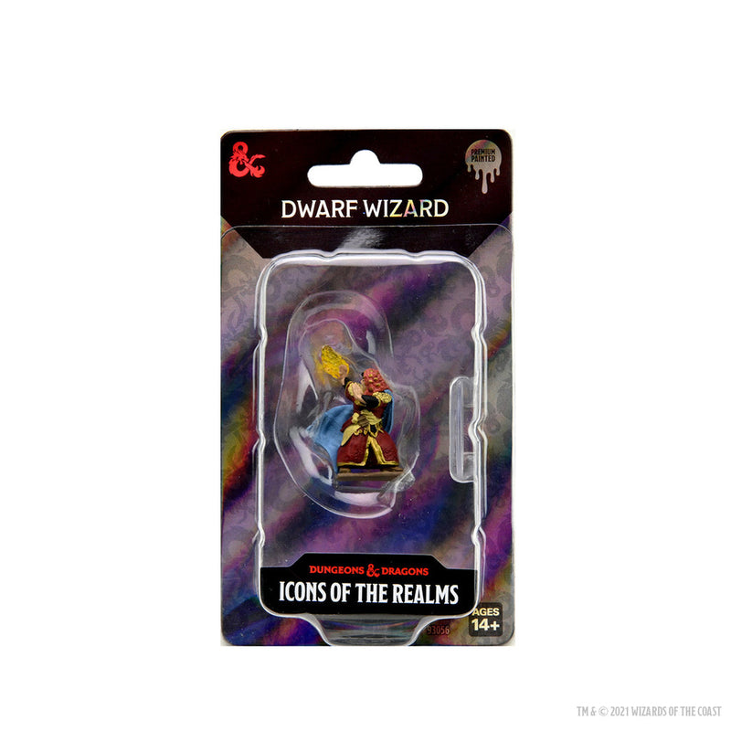 Dungeons & Dragons: Icons of the Realms Premium Figures W07 Female Dwarf Wizard from WizKids image 5