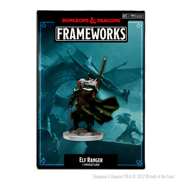 Dungeons & Dragons Frameworks: W01 Elf Ranger Male from WizKids image 6
