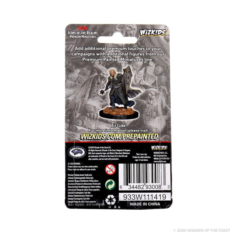 Dungeons & Dragons: Icons of the Realms Premium Figures W02 Elf Male Cleric from WizKids image 6