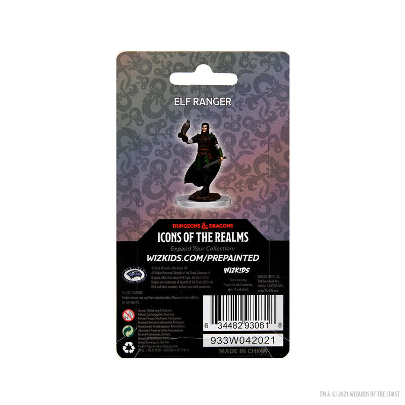 Dungeons & Dragons: Icons of the Realms Premium Figures W02 Female Elf Ranger from WizKids image 7