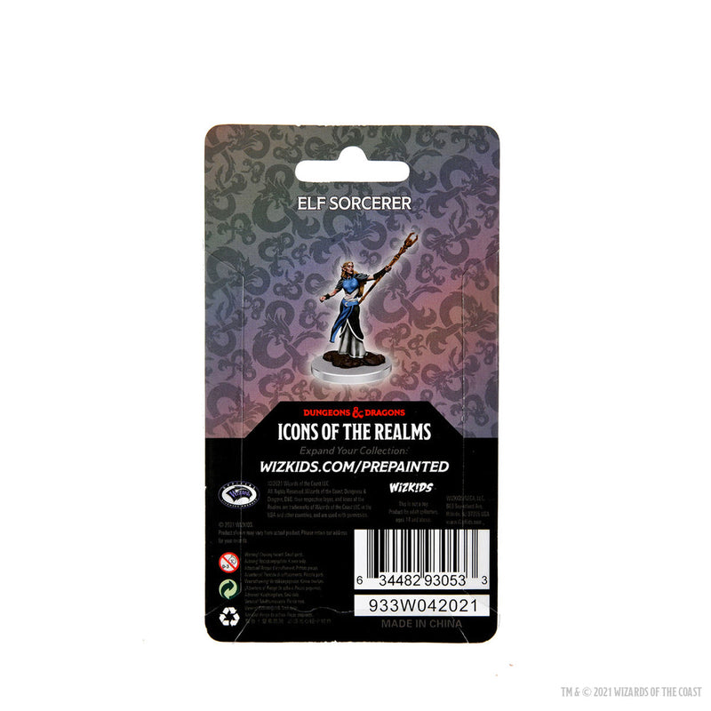 Dungeons & Dragons: Icons of the Realms Premium Figures W07 Female Elf Sorcerer from WizKids image 6