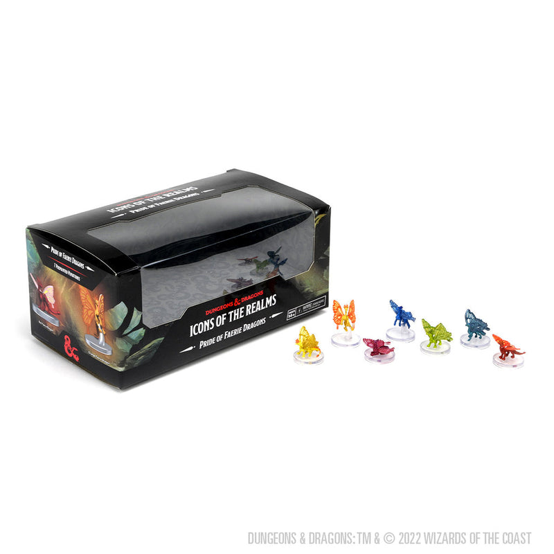 Dungeons & Dragons: Icons of the Realms Pride of Faerie Dragons from WizKids image 12