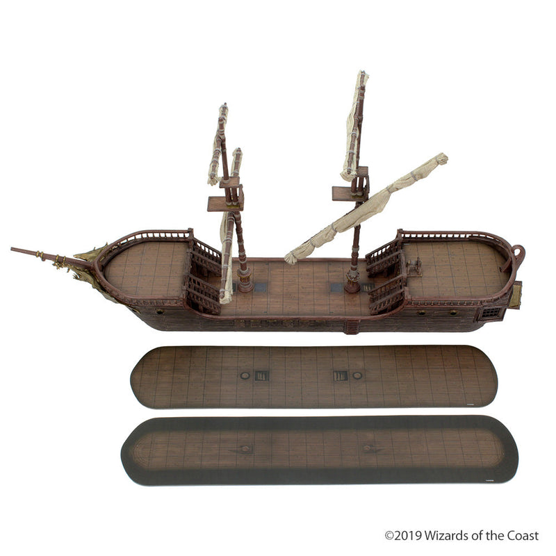 Dungeons & Dragons: Icons of the Realms The Falling Star Sailing Ship from WizKids image 16