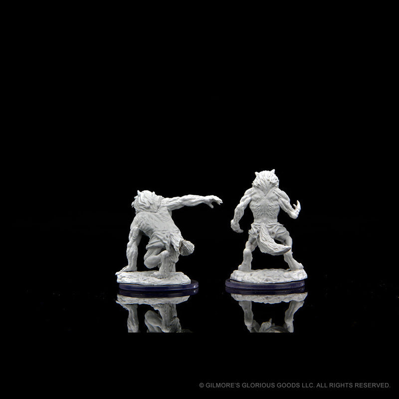 Critical Role Unpainted Miniatures: W03 Fey Werewolves from WizKids image 8