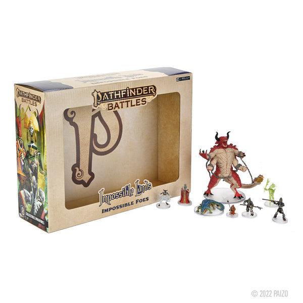 Pathfinder Battles: Impossible Lands - Impossible Foes Boxed Set from WizKids image 12