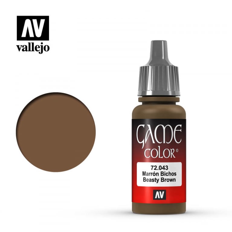 Game Color: Beasty Brown 18 ml. from Vallejo image 1