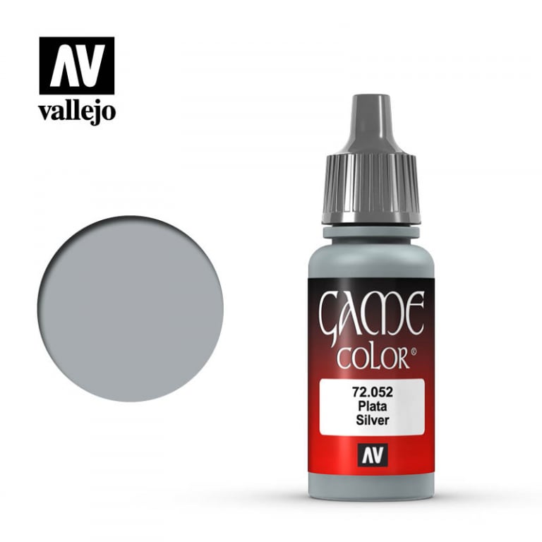 Game Color: Metal - Silver 18 ml. from Vallejo image 1