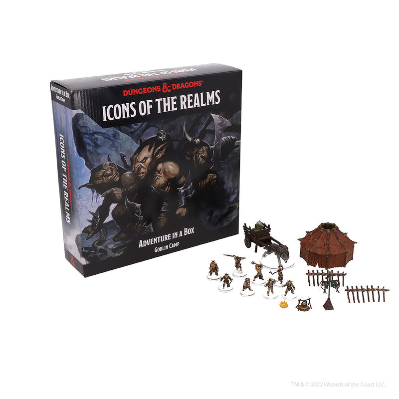 Dungeons & Dragons: Icons of the Realms Adventure in a Box - Goblin Camp from WizKids image 6