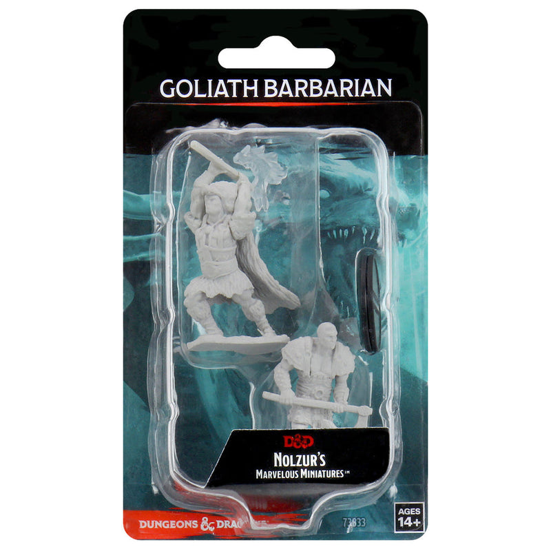 Dungeons & Dragons Nolzur's Marvelous Unpainted Miniatures: W10 Male Goliath Barbarian from WizKids image 5