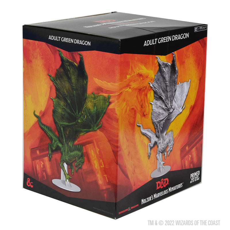 Dungeons & Dragons Nolzur's Marvelous Unpainted Miniatures: Adult Green Dragon from WizKids image 9