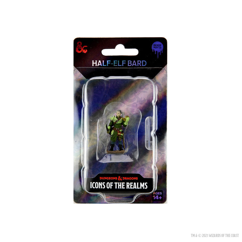 Dungeons & Dragons: Icons of the Realms Premium Figures W04 Half-Elf Bard Female from WizKids image 5