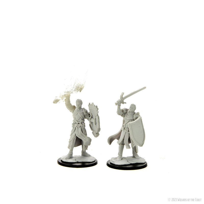 Dungeons & Dragons Nolzur's Marvelous Unpainted Miniatures: W14 Half-Elf Paladin Male from WizKids image 7