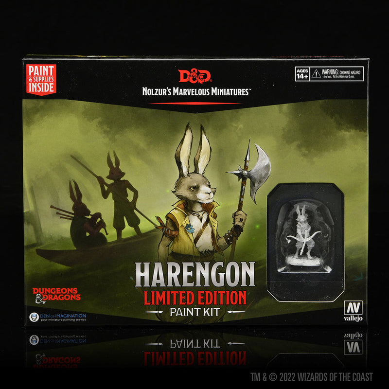 Dungeons & Dragons Nolzur's Marvelous Unpainted Miniatures: Paint Kit - Harengon from WizKids image 10