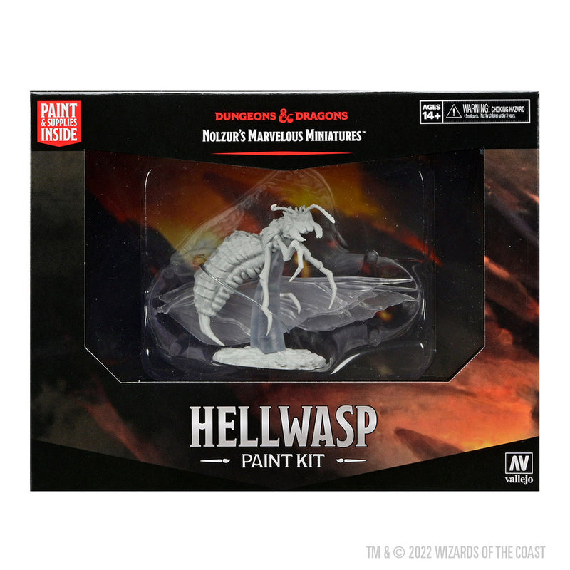Dungeons & Dragons Nolzur's Marvelous Unpainted Miniatures: Paint Kit - Hellwasp from WizKids image 10