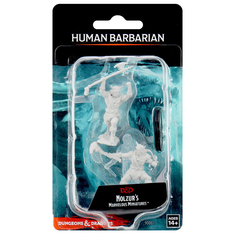 Dungeons & Dragons Nolzur's Marvelous Unpainted Miniatures: W11 Male Human Barbarian from WizKids image 9