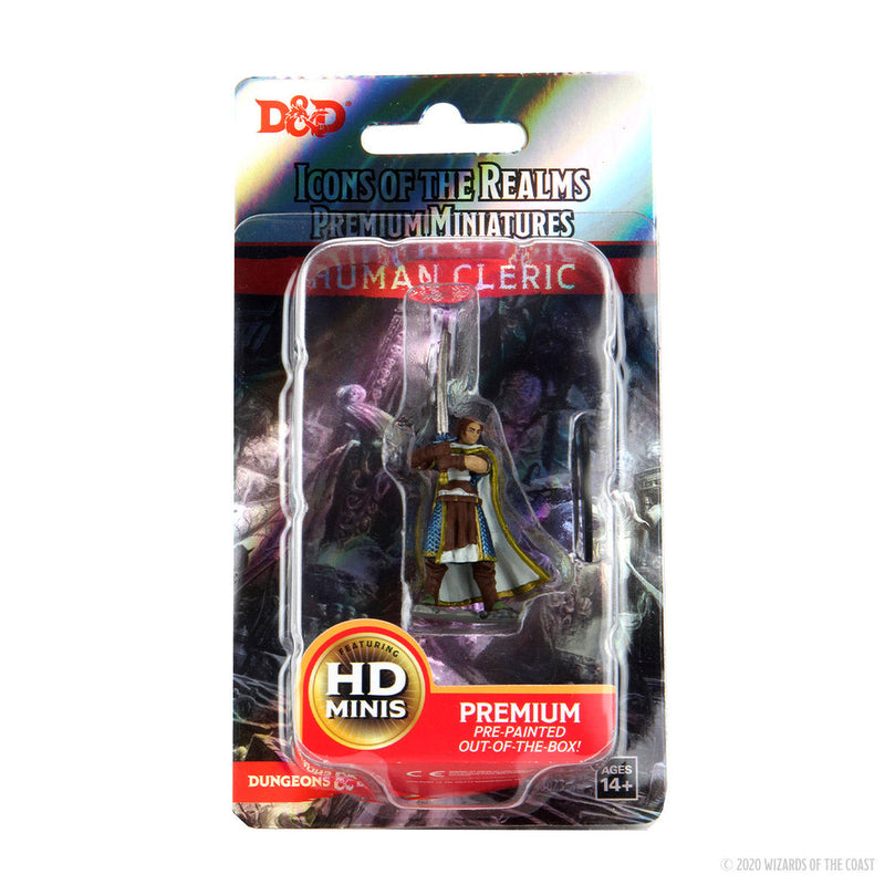 Dungeons & Dragons: Icons of the Realms Premium Figures W04 Human Cleric Male from WizKids image 5