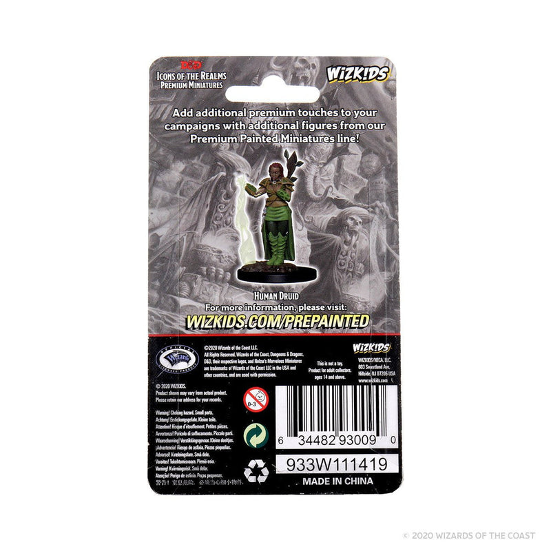 Dungeons & Dragons: Icons of the Realms Premium Figures W02 Human Female Druid from WizKids image 6