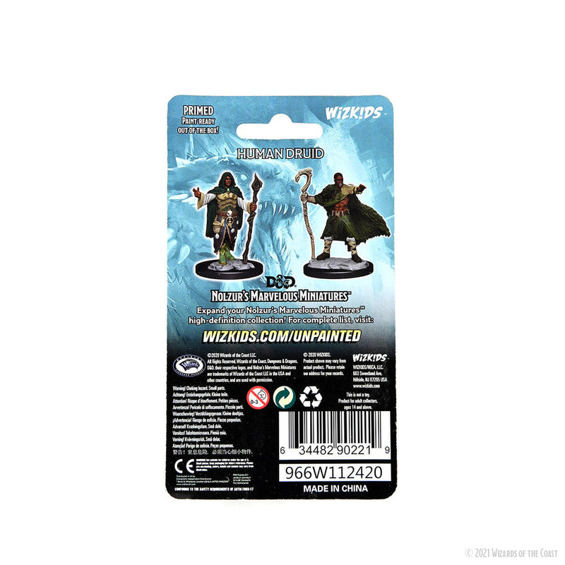 Dungeons & Dragons Nolzur's Marvelous Unpainted Miniatures: W14 Human Druid Male from WizKids image 6