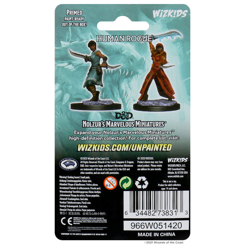 Dungeons & Dragons Nolzur's Marvelous Unpainted Miniatures: W10 Female Human Rogue from WizKids image 6