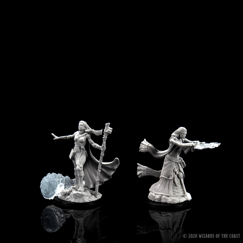 Dungeons & Dragons Nolzur's Marvelous Unpainted Miniatures: W11 Female Human Wizard from WizKids image 11