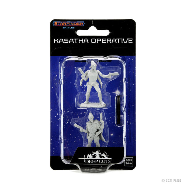Starfinder Deep Cuts Unpainted Miniatures: W15 Kasatha Operative from WizKids image 5