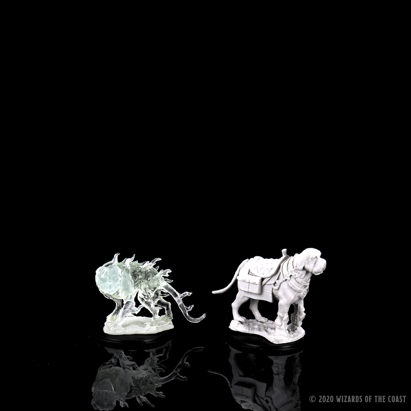 Dungeons & Dragons Nolzur's Marvelous Unpainted Miniatures: W11 Mastif & Shadow Mastif from WizKids image 10