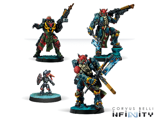 Infinity: Combined Army - Morat Fireteam Pack from Corvus Belli image 1