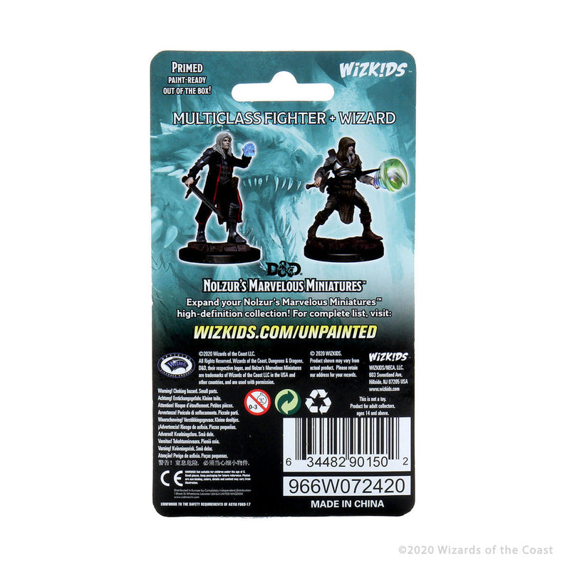 Dungeons & Dragons Nolzur's Marvelous Unpainted Miniatures: W13 Multiclass Fighter + Wizard Male from WizKids image 7