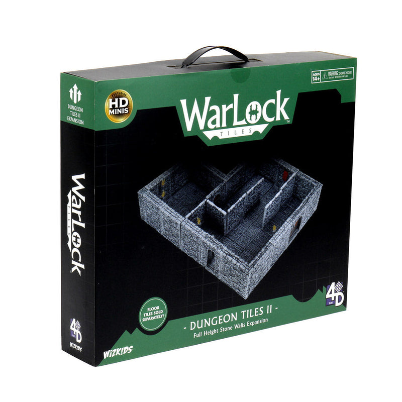 WarLock Tiles: Dungeon Tiles II - Full Height Stone Walls Expansion from WizKids image 10