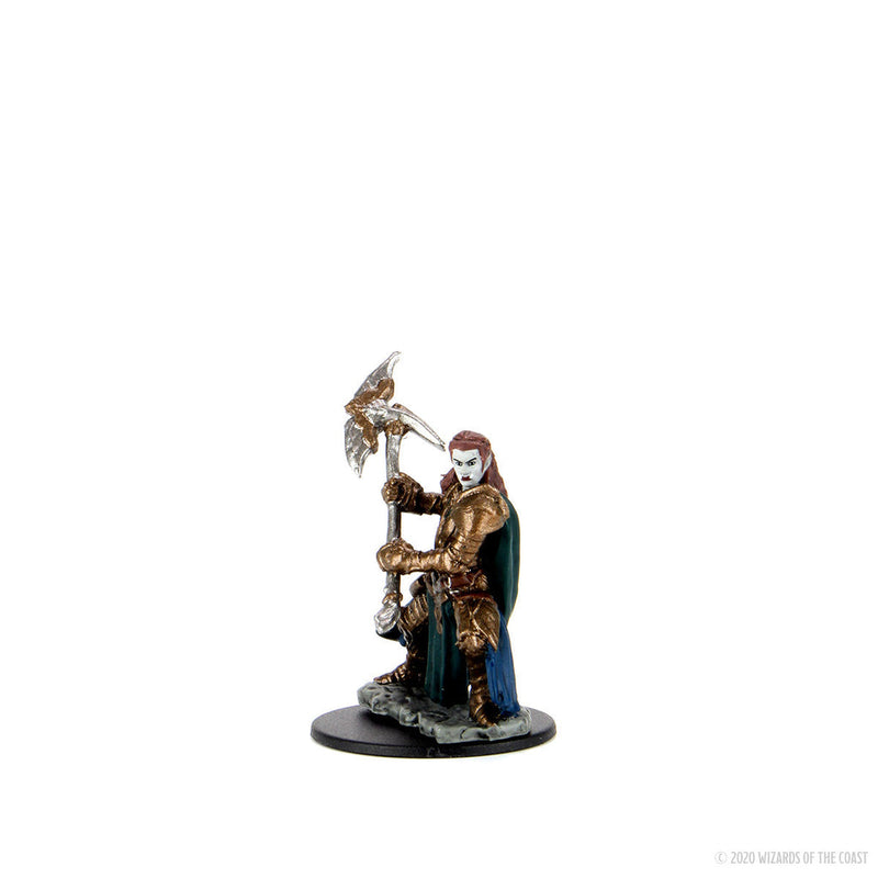 Dungeons & Dragons: Icons of the Realms Premium Figures W04 Half-Orc Fighter Female from WizKids image 7