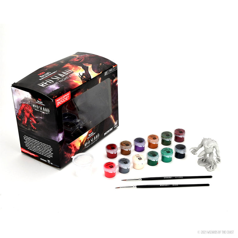 Dungeons & Dragons Nolzur's Marvelous Unpainted Miniatures: W14 Red Slaad from WizKids image 11