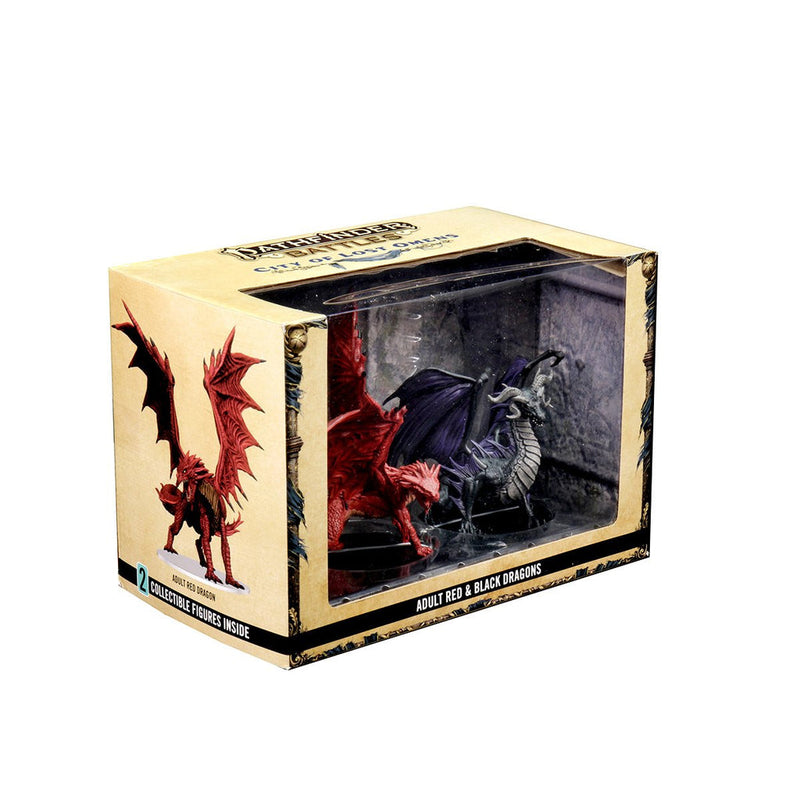 Pathfinder Battles: City of Lost Omens Premium Figure Adult Red & Black Dragons from WizKids image 17