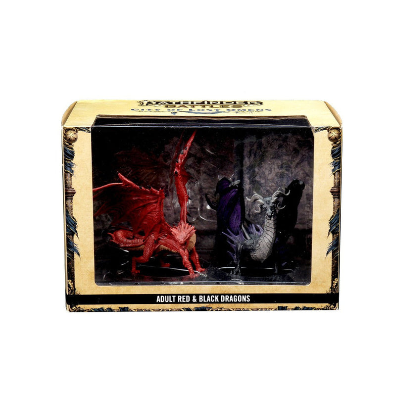 Pathfinder Battles: City of Lost Omens Premium Figure Adult Red & Black Dragons from WizKids image 16
