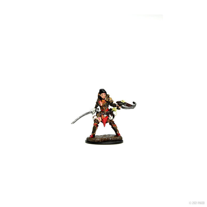 Pathfinder Battles: Premium Painted Figure - W02 Half-Elf Ranger Female from WizKids image 7