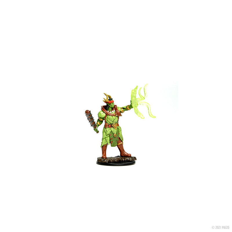 Pathfinder Battles: Premium Painted Figure - W02 Half-Ord Druild Male from WizKids image 7
