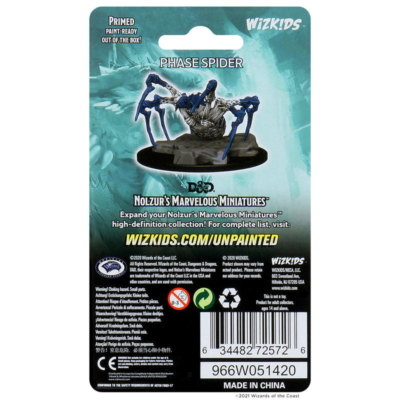 Dungeons & Dragons Nolzur's Marvelous Unpainted Miniatures: W01 Phase Spider from WizKids image 6