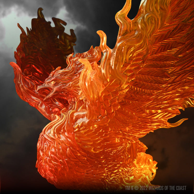 Dungeons & Dragons: Icons of the Realms Miniatures Elder Elemental - Phoenix from WizKids image 23