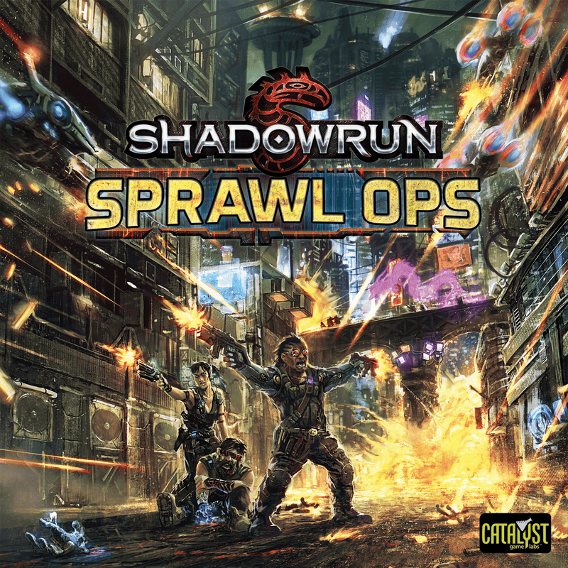 Shadowrun RPG: Sprawl Ops Board Game by Catalyst Game Labs | Watchtower.shop