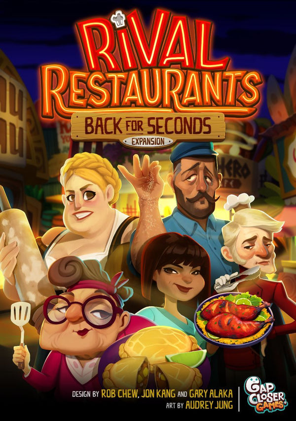 Rival Restaurants: Back for Seconds Expansion by Gap Closer Games | Watchtower