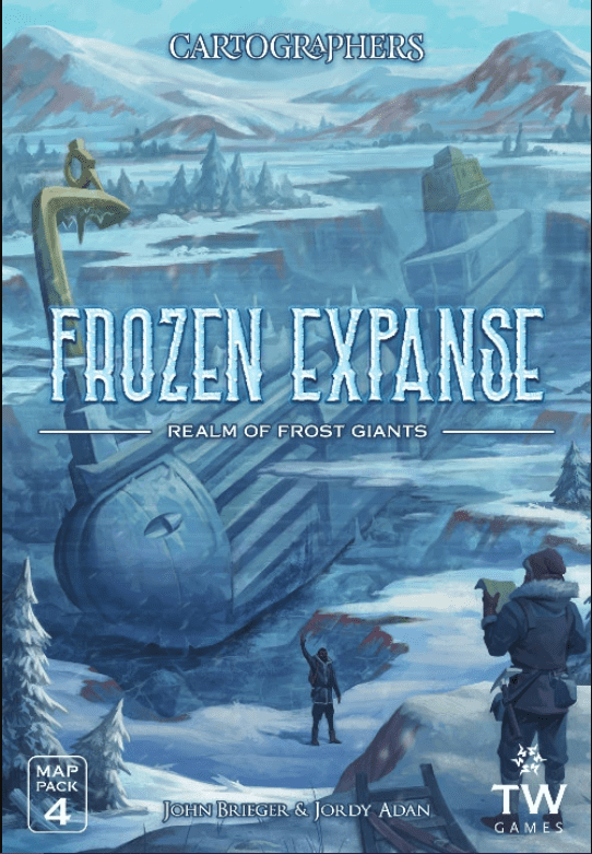 Cartographers: Heroes Map Pack 4 - Frozen Expanse by Thunderworks Games | Watchtower
