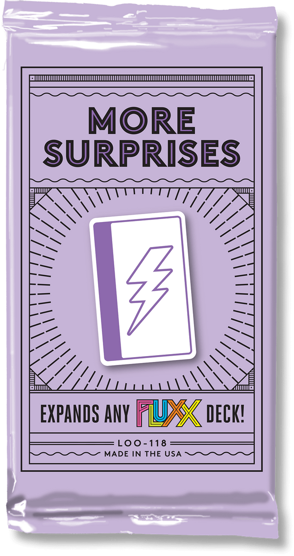 Fluxx: More Surprises Expansion Deck by Looney Labs | Watchtower